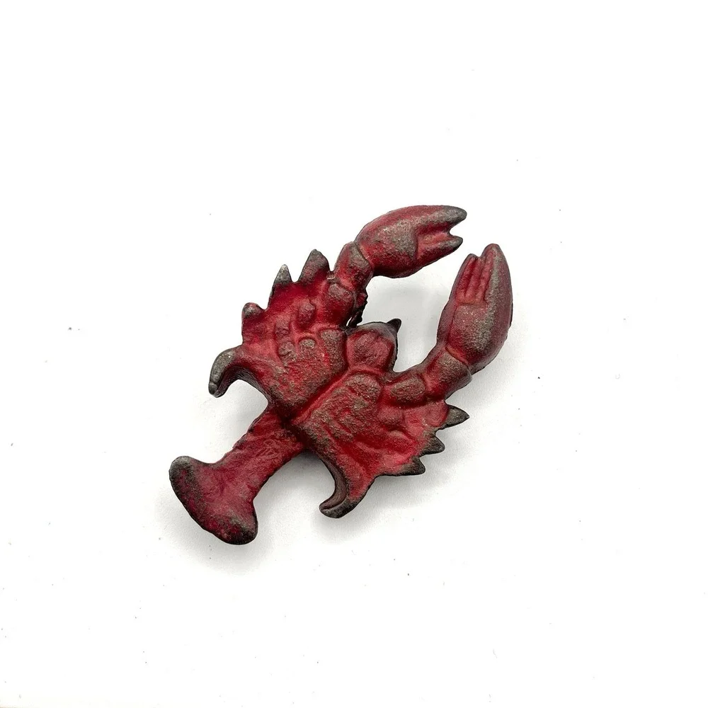 Vintage Cast Iron Red Lobster Bottle Opener John Wright Foundry 4